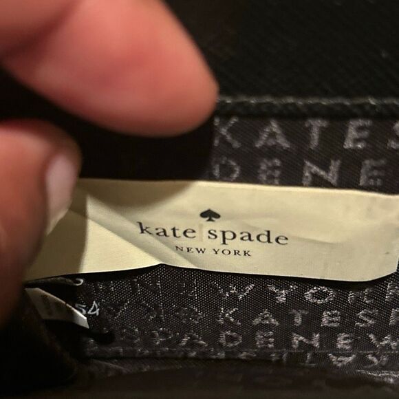 Kate Spade Zip Around Long Wallet Pink All Over Glitter Girlie Sparkle Evening - Picture 10 of 14